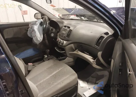 2010 Hyundai Elantra Blue/Gls/Se z USA, uszkodzony, nr VIN KMHDU4AD4AU936675